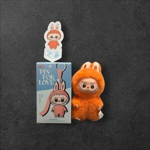 [AUTHENTIC] Pop Mart Labubu – Pin for Love Plush Pendant - “Z”